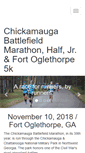 Mobile Screenshot of battlefieldmarathon.com